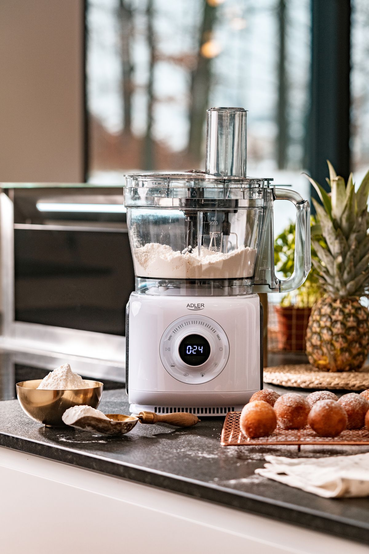 adler-AD 4224 food processor, 12 functions, 1000W, max power 2000W 6