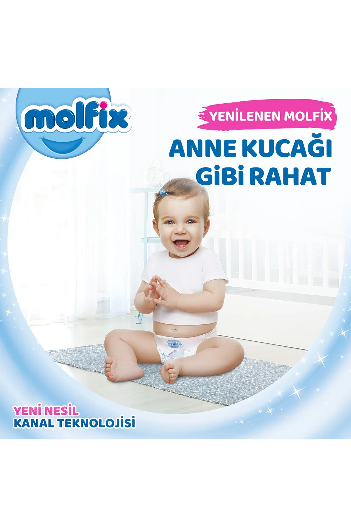 Molfix Külot Bebek Bezi 5 Numara 136'lı fotoğrafı 2 (önizleme)