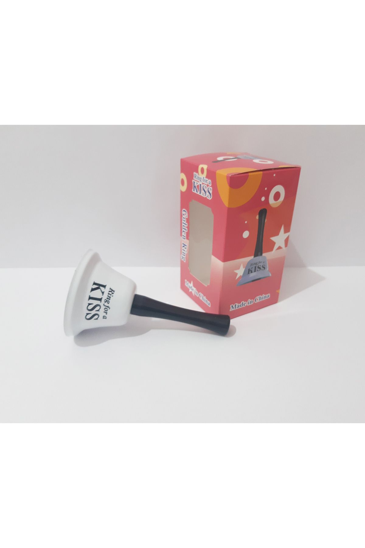 renkli çiçekler-Hand Bell Reception Bell El Bell Multi-Purpose Bell 3