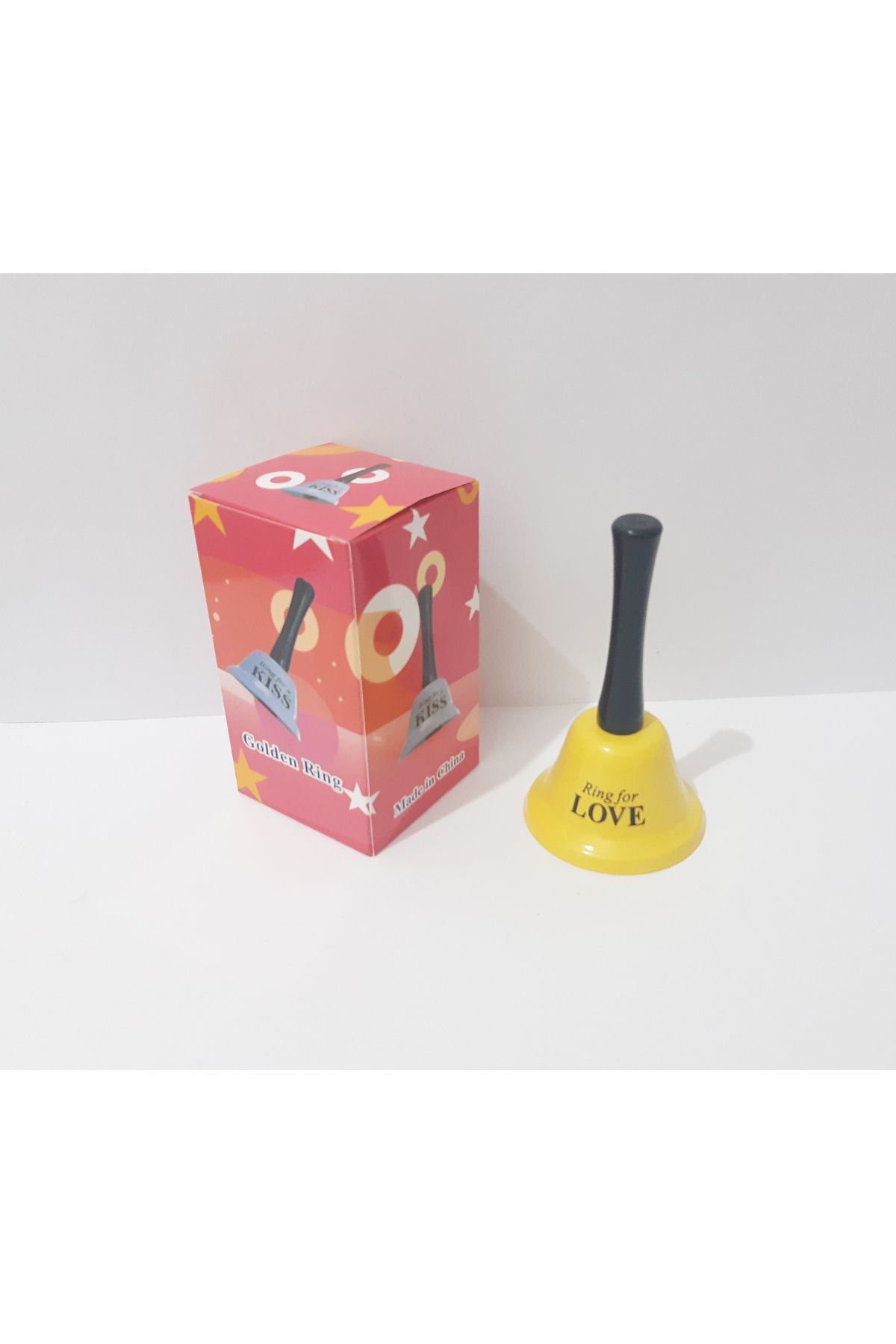 renkli çiçekler-Hand Bell Reception Bell El Bell Multi-Purpose Bell 5
