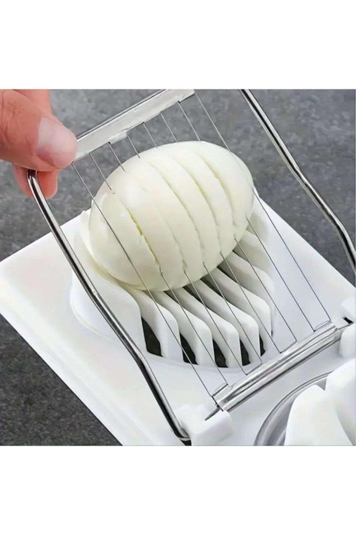 optana-Egg Slicer and Cutter with Dual Functions Perfect Egg Slicing Machine 4