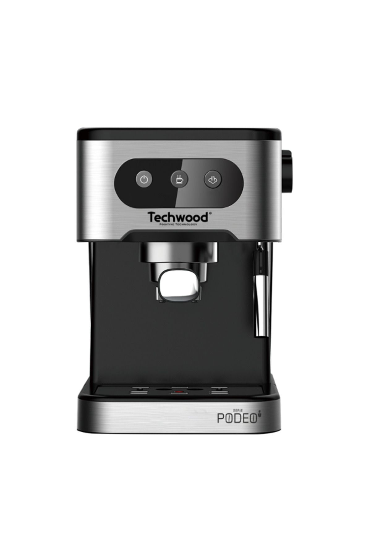 Techwood Espressor Tca-156exn, 20 De Bare, 1,5 Litri, Cafea Măcinată Sau Capsule Nespresso - One Size