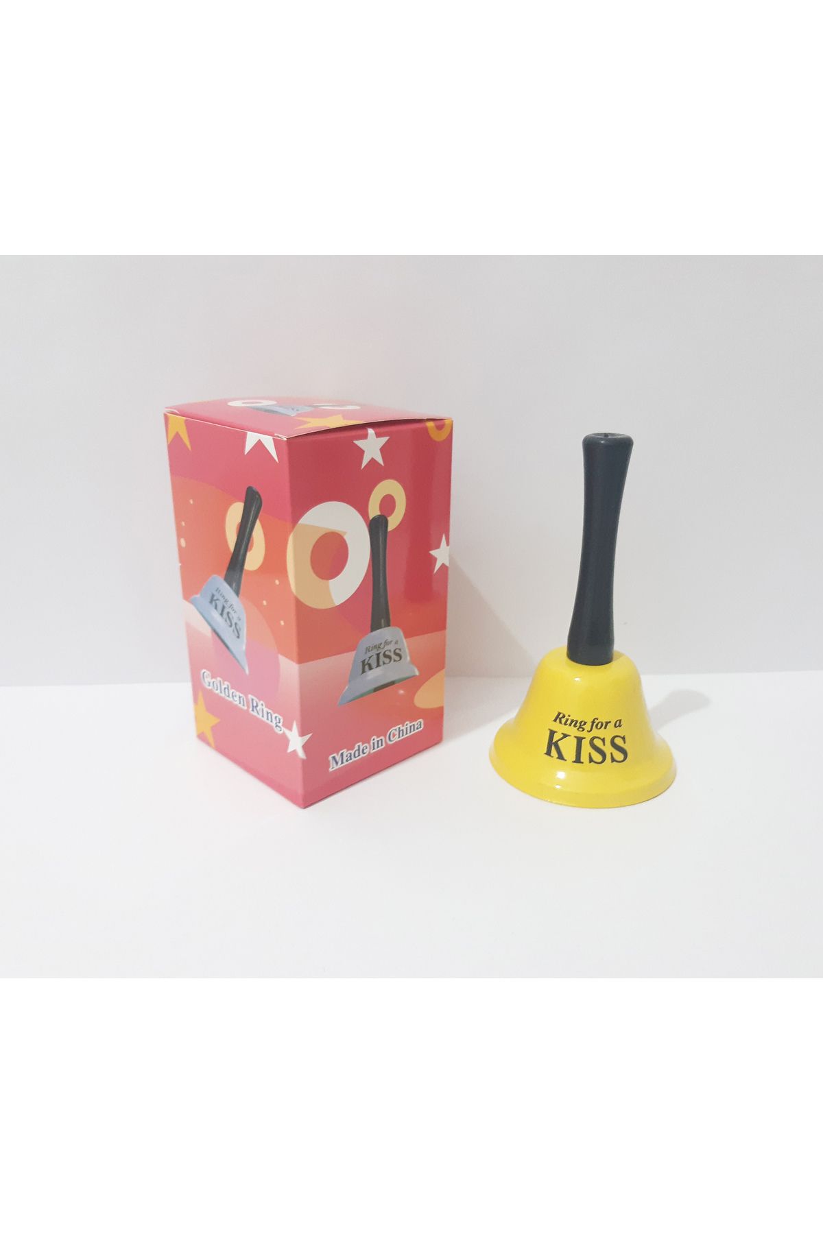 renkli çiçekler-Hand Bell Reception Bell El Bell Multi-Purpose Bell 5