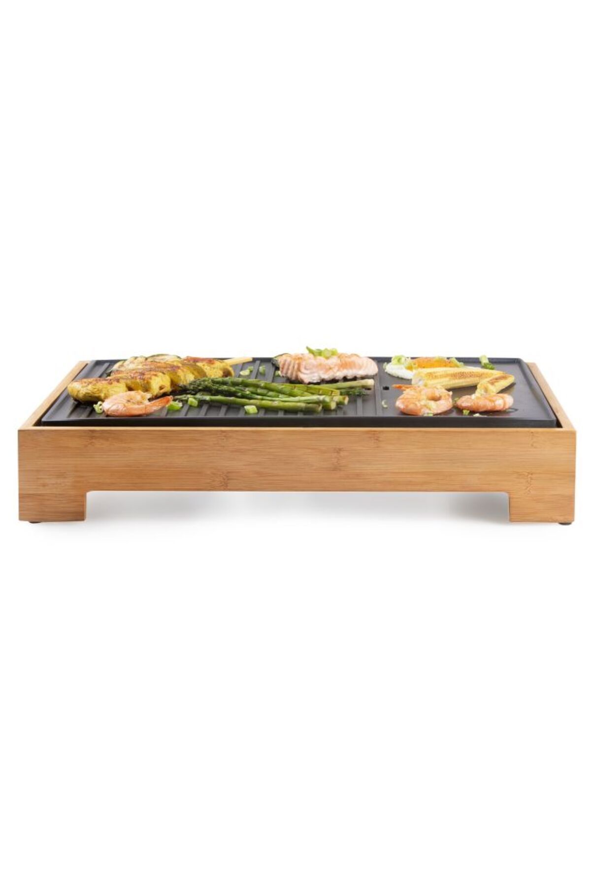Domo-Gratar Teppan Yaky Domo DO9271G, 1800W, 42x28cm, bambus 8