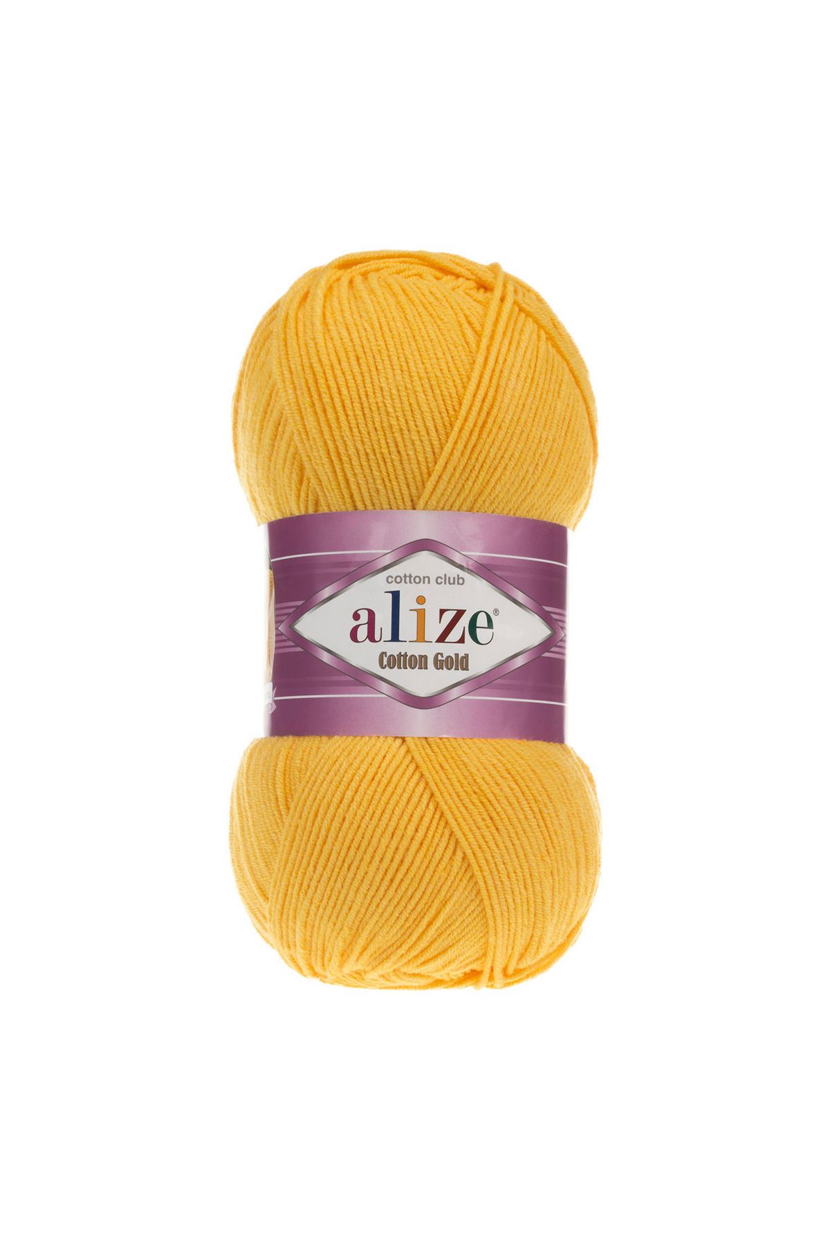 Alize-Mimosa Yellow Cotton Gold Hand Pump (Amigurumi) 1