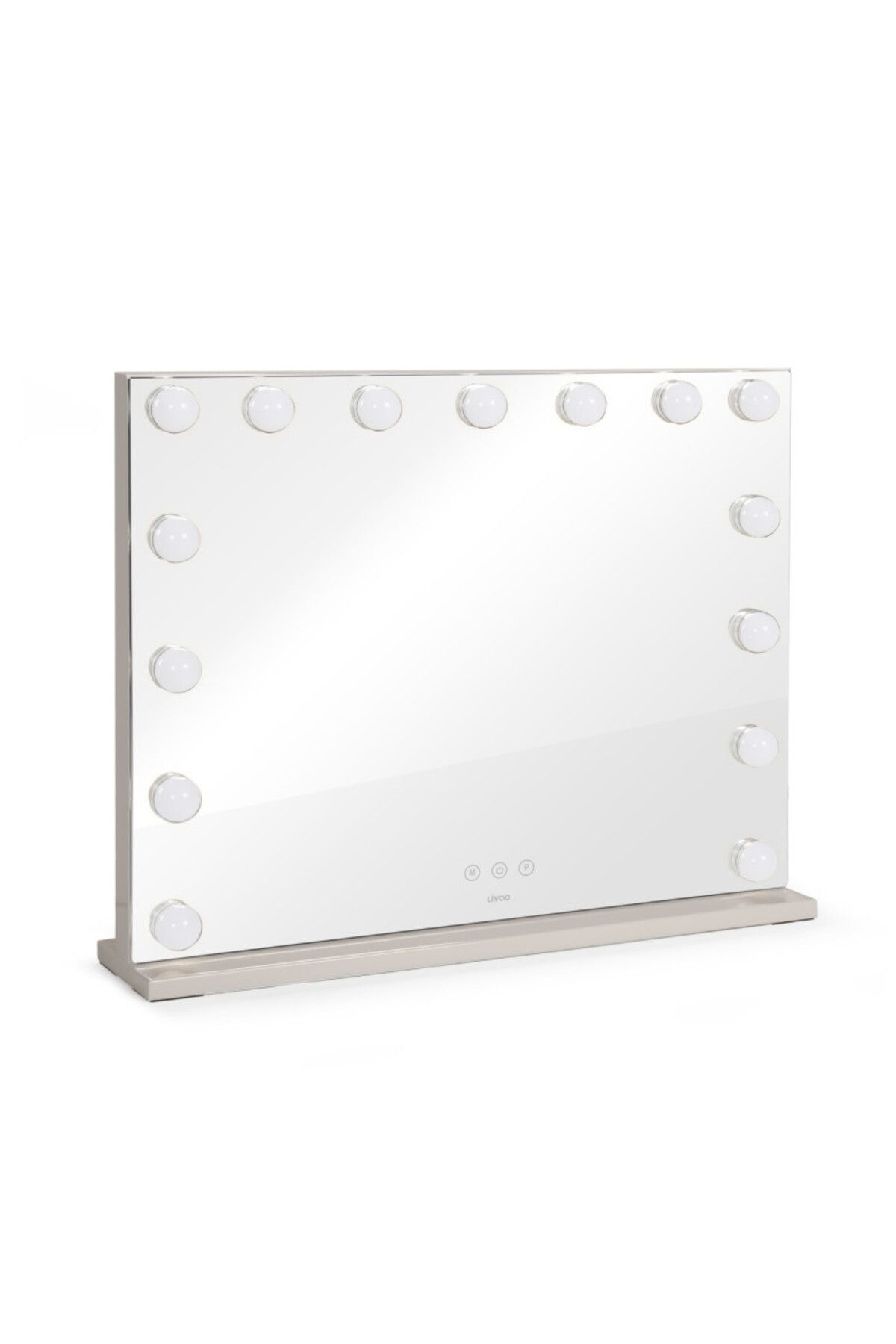 LİVOO Oglinda Cosmetica Hollywood Livoo Dos207, Led 15 Puncte, 56x44cm - One Size