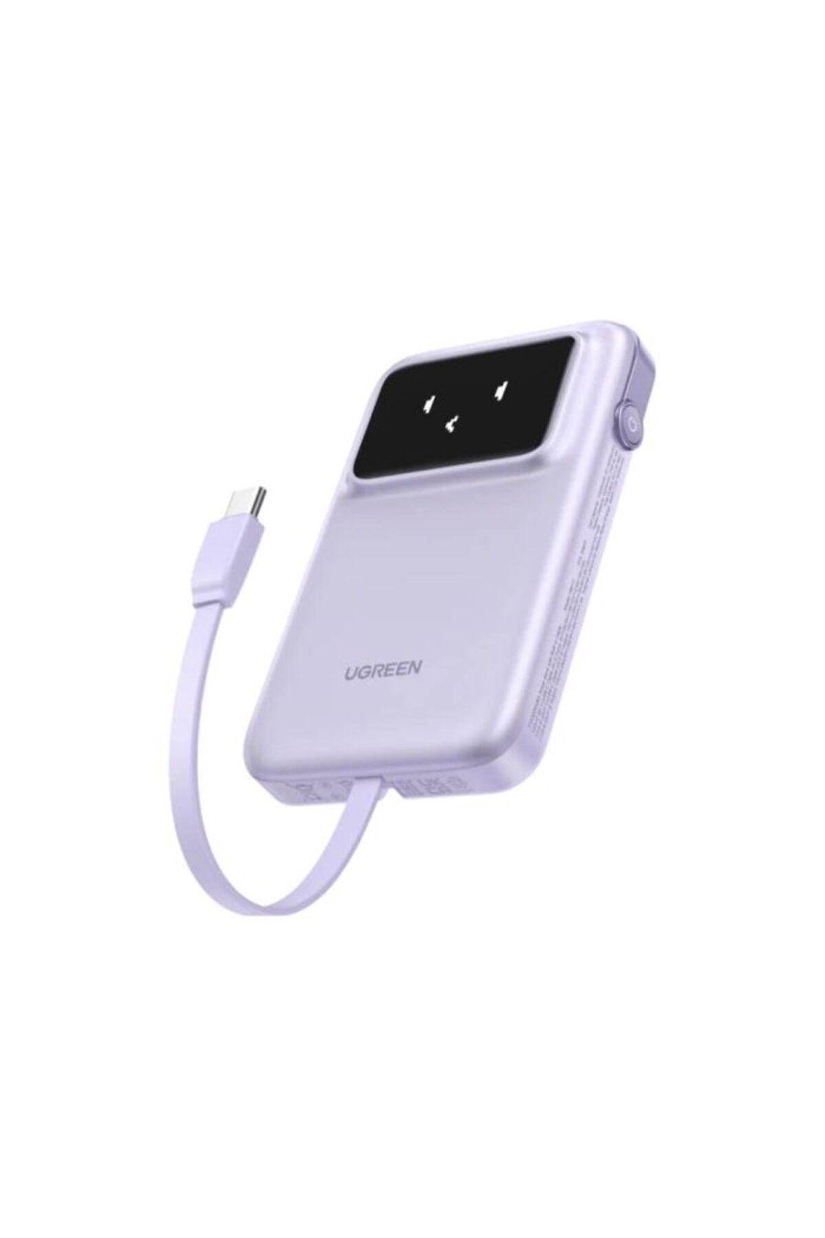 Ugreen-UGreen Powerbank Robotic 10000 Mah Pd 30W With Built-In Usb- 4