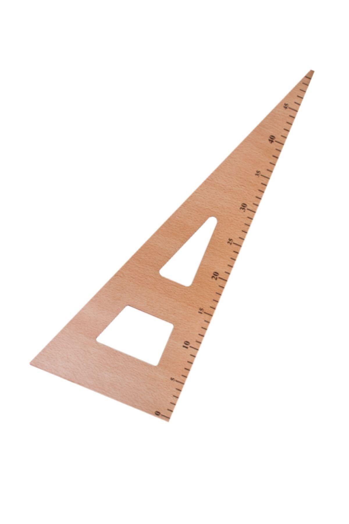 KfksStore Üçgen Riga Cetvel 45 cm