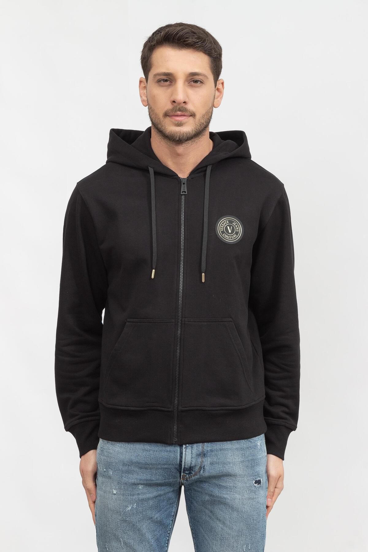 سویشرت مردانه زیپ دار74GAIY01CF00Y VERSACE JEANS COUTURE