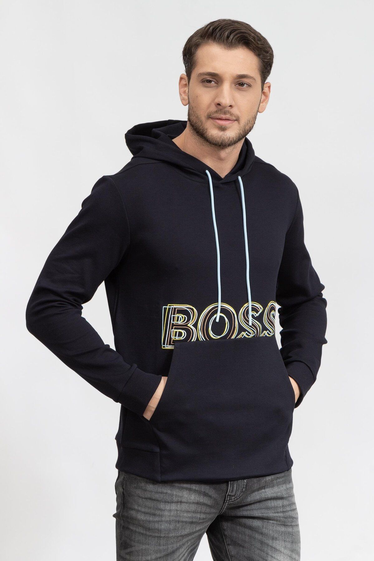 سویشرت مردانه پیراهن آقایان SOODY اورجینال BOSS