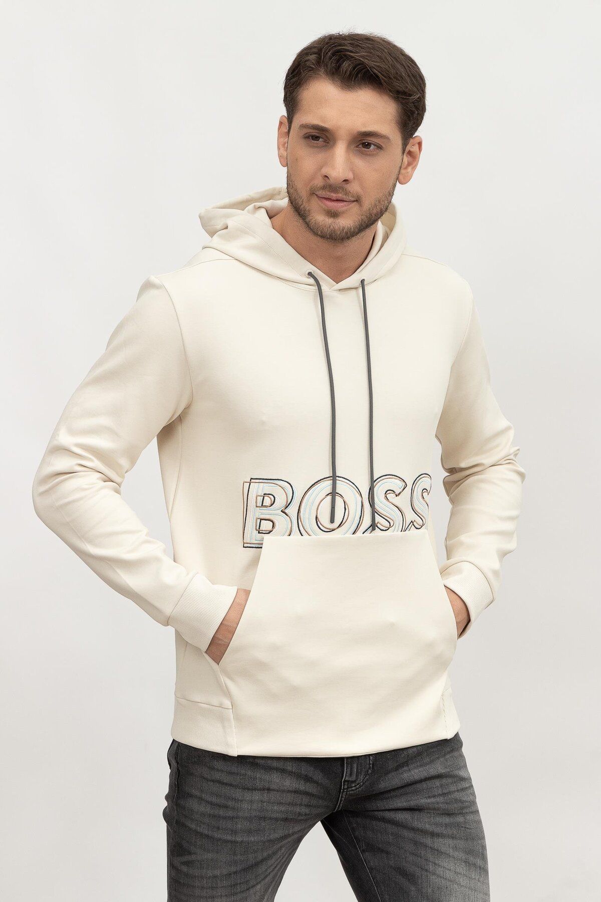 سویشرت مردانه پیراهن آقایان SOODY اورجینال BOSS