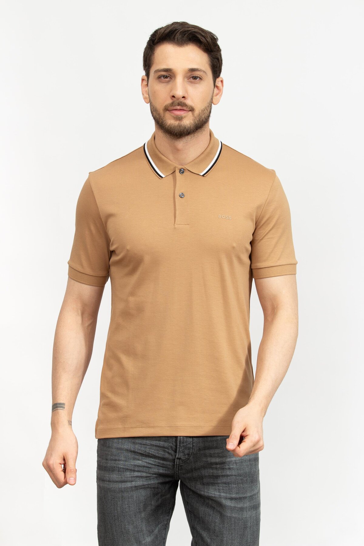 باس تی‌شرت یقه پولو مردانه