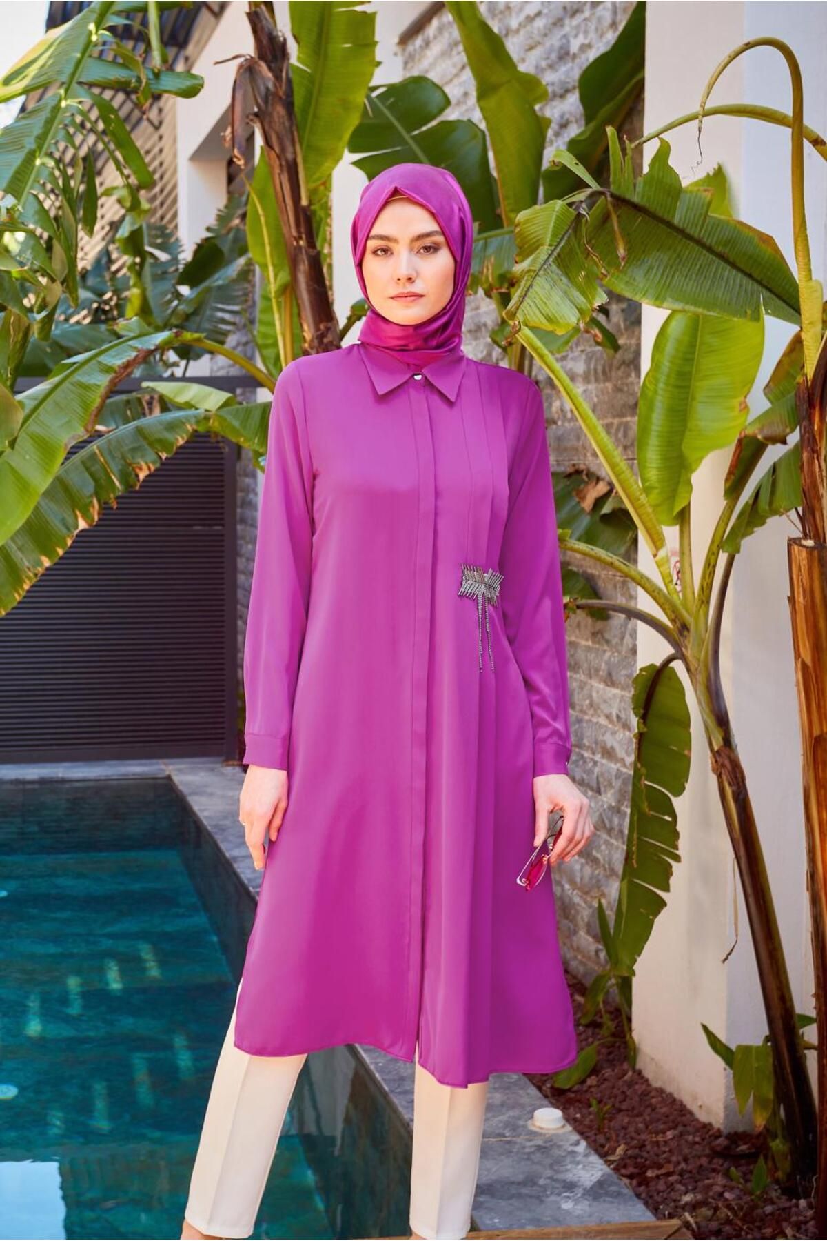 تونیک سنگ دوزی دقیق 43528 Alvina