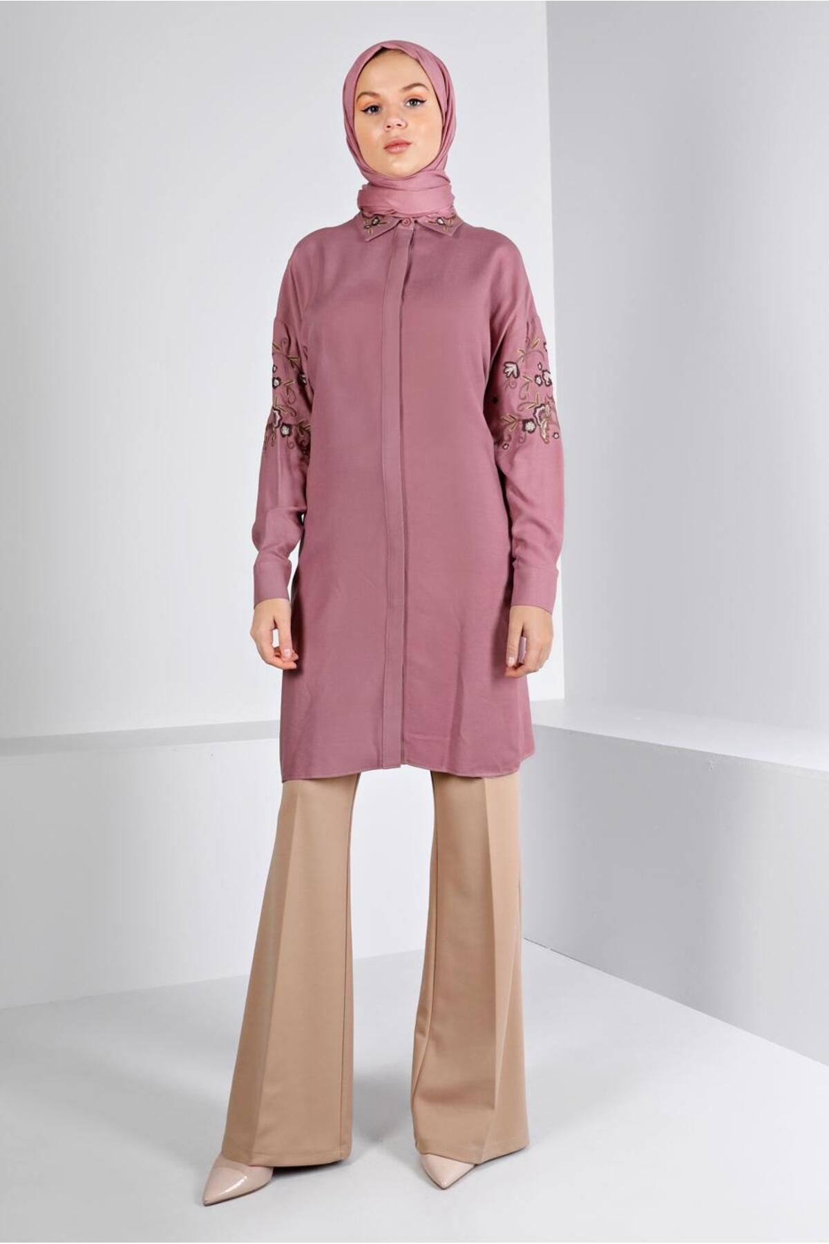 تونیک گل دوزی 40238 Alvina