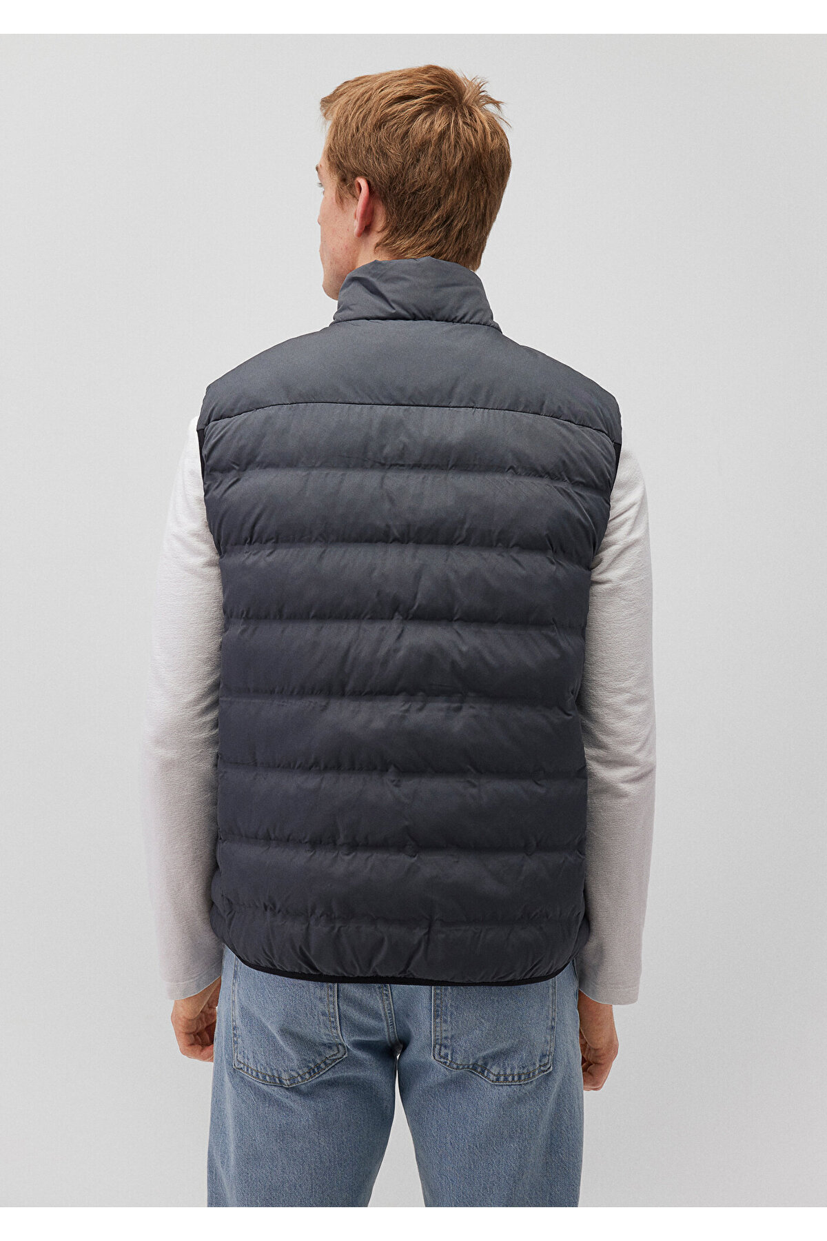 Mavi  Su Itici Primaloft Lacivert Şişme Yelek Regular Fit / Normal Kesim 0110356-80776 - Görsel 3