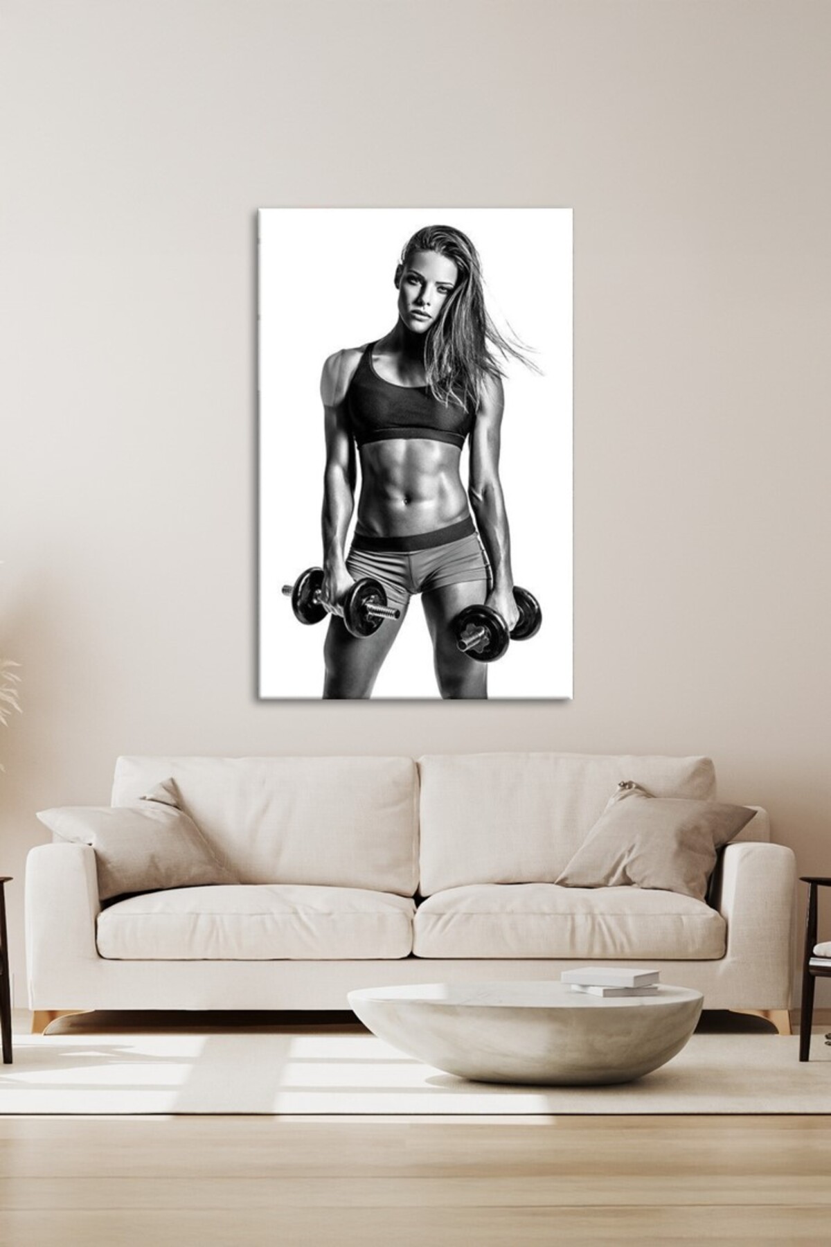 Spor Fitnes Cam Tablo-1 görsel 4