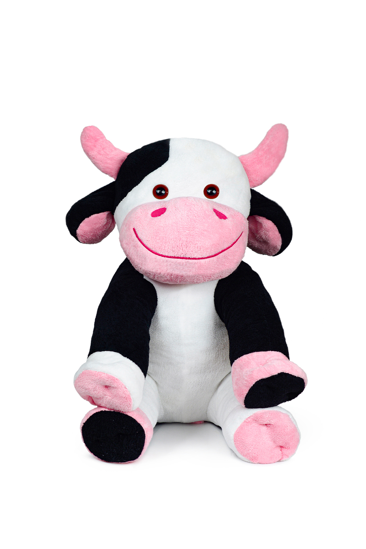 110 cm Giant Sitting Cow Plush Toy – Giant Size Cuteness