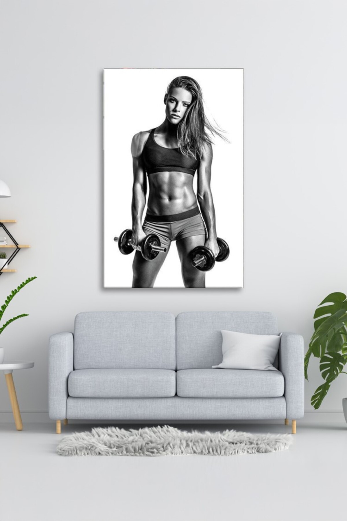 Spor Fitnes Cam Tablo-1 görsel 3