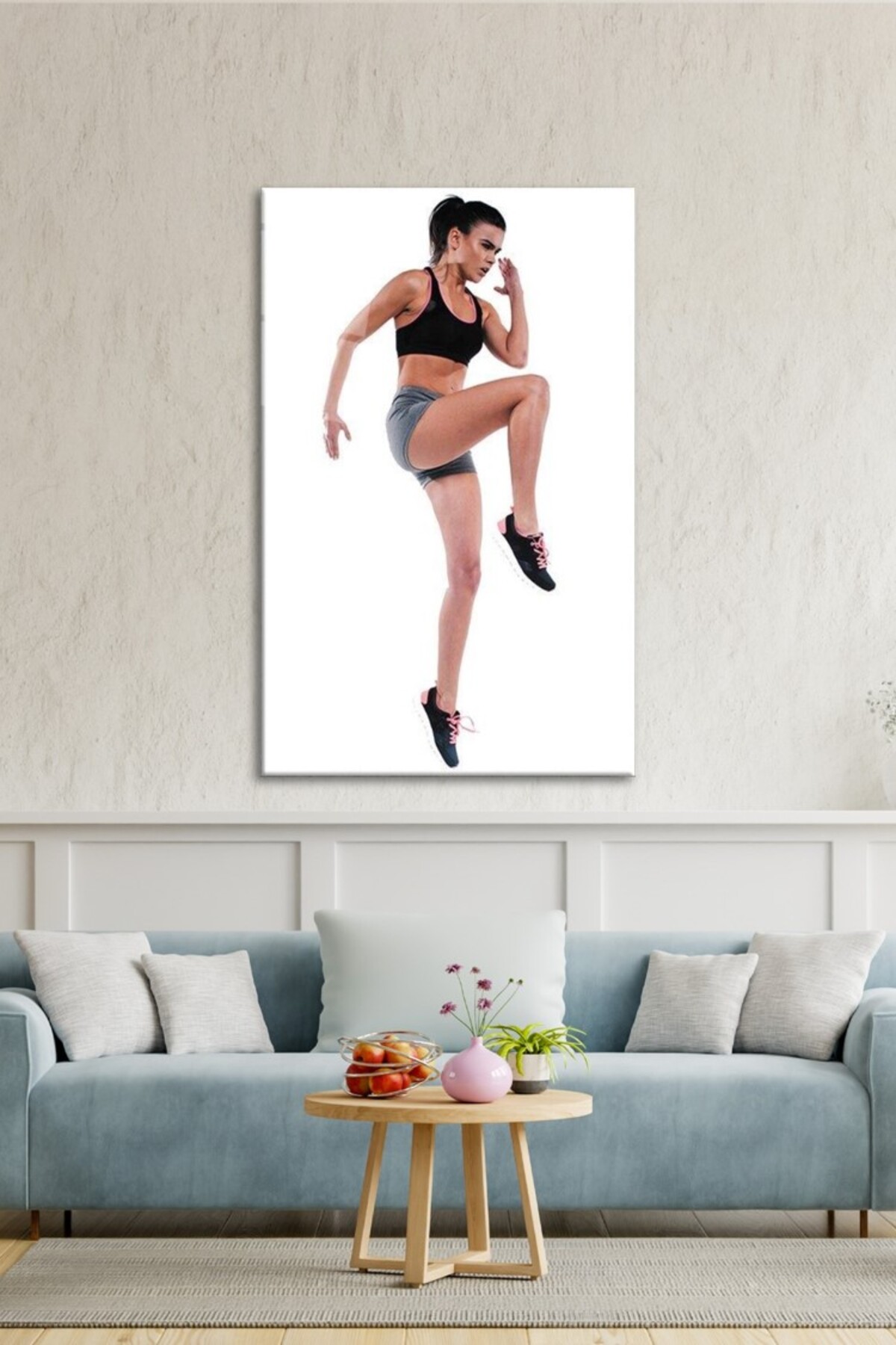 Spor Fitnes Cam Tablo-2 görsel 4
