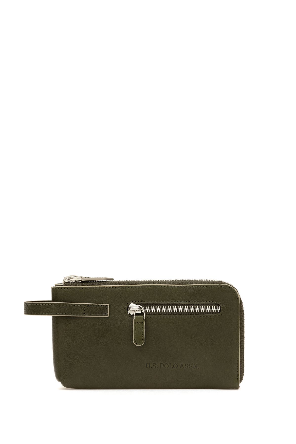 کیف پول سبز مردانه 50305449-VR054 U.S. Polo Assn.