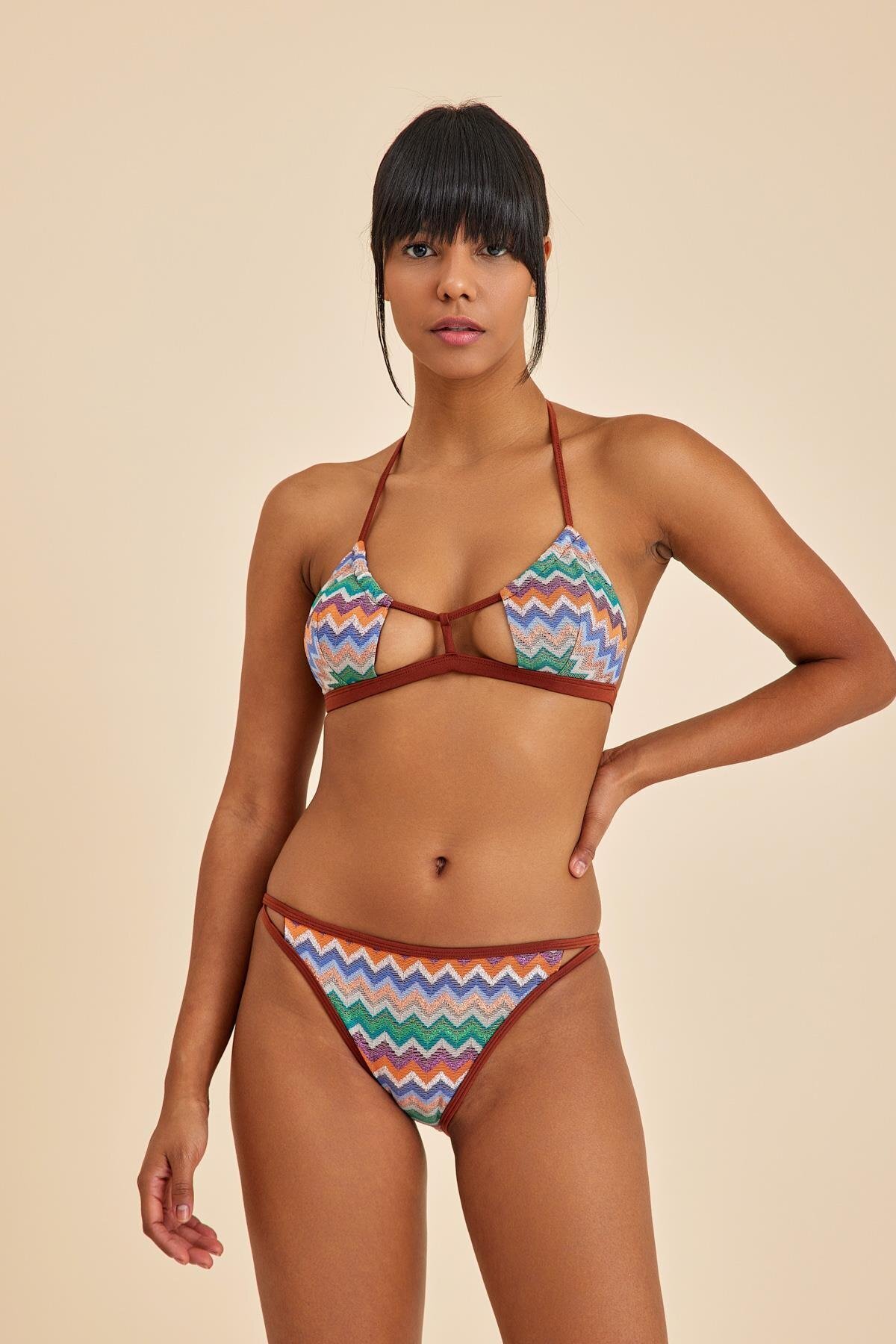 Amarelle-Hawaii Mocha Bikini Bottom 1
