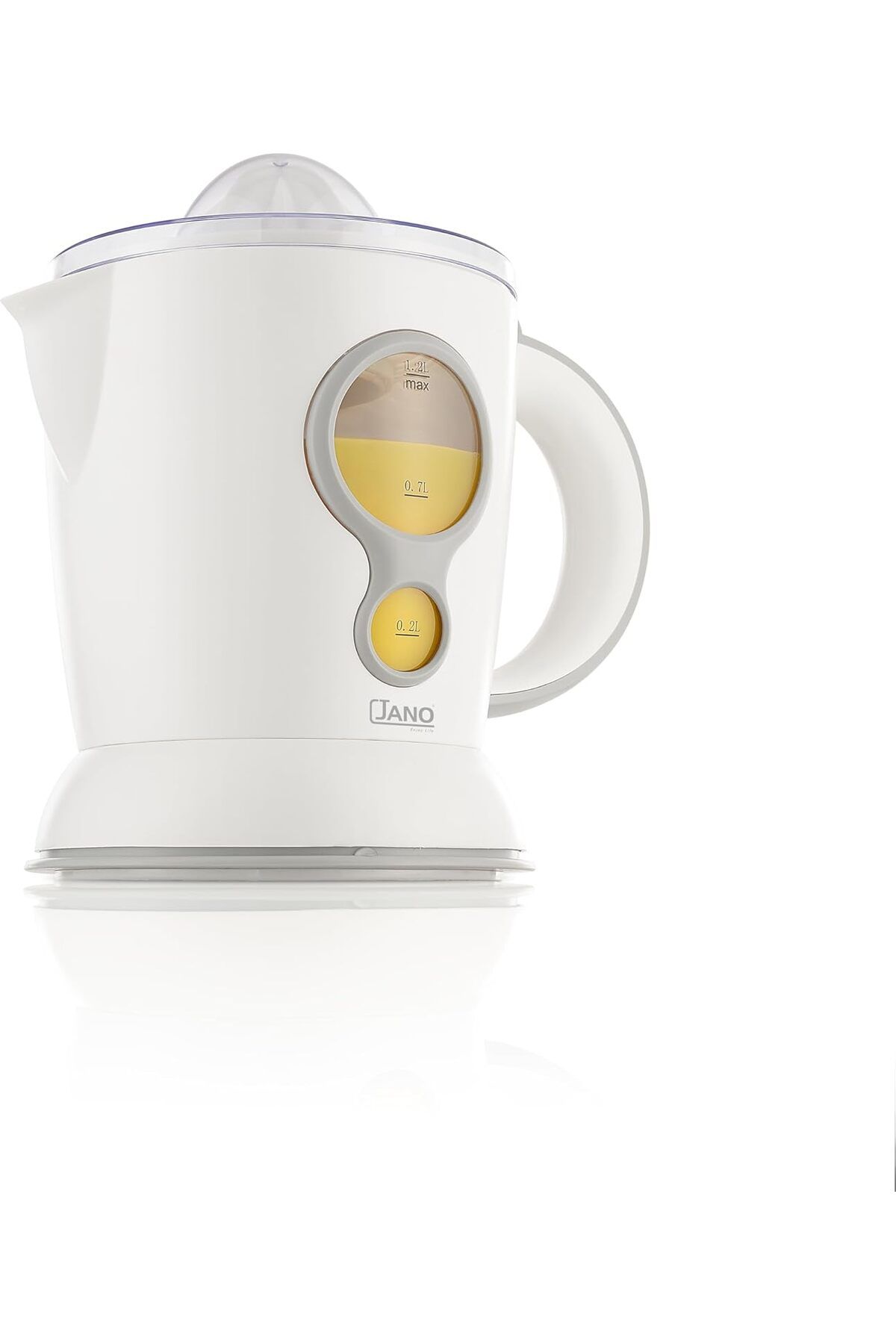 JANO-Jano 60W Electric Citrus Juicer with Adjustable Control and Squeezing Mechanism, 1.2L, White 2