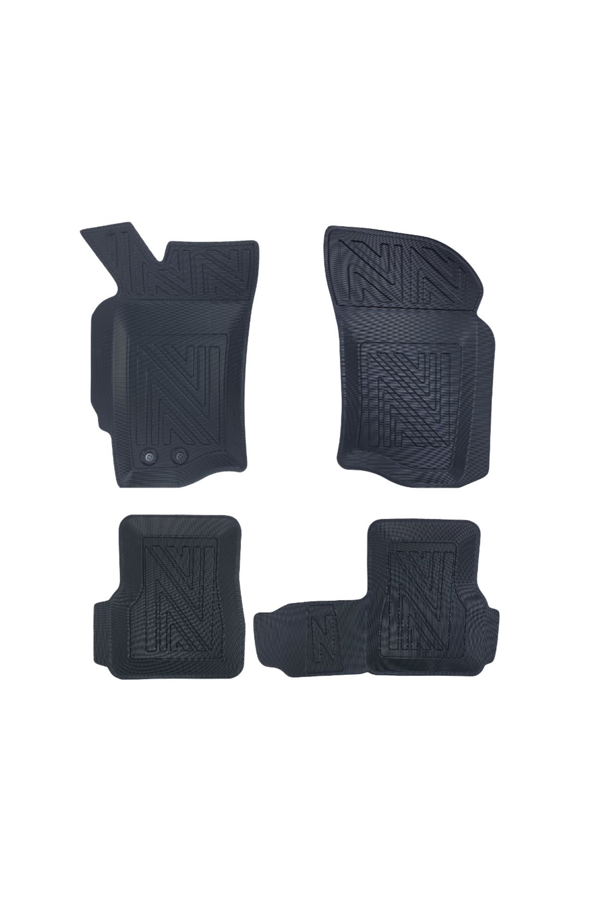 cararts Fiat Palio 2005-2011 4D Havuzlu Paspas Takımı