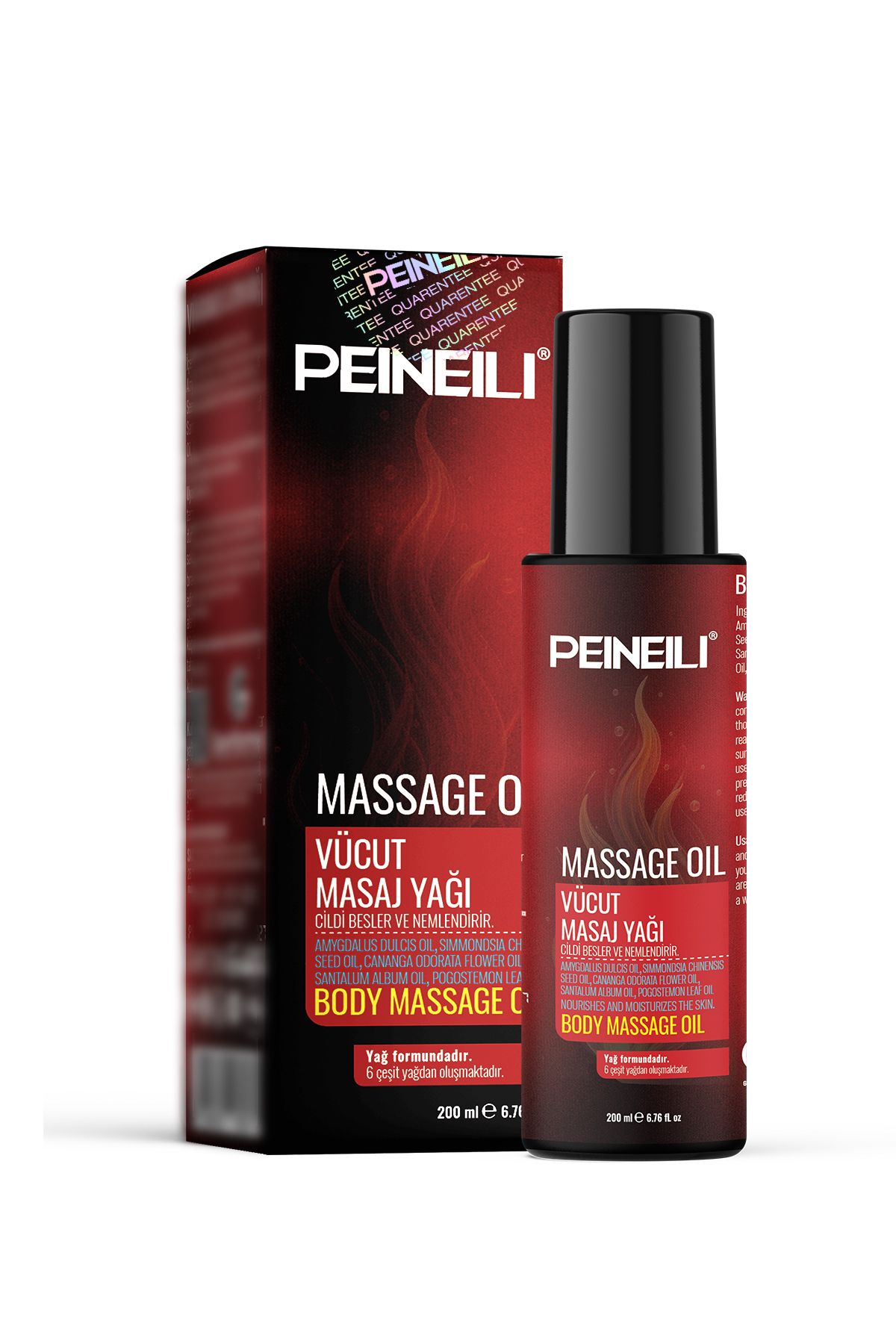 PEINEILI Etkili Erotik Masaj Ve Spa Yağı Masaj Yağı Aromaterapi Masaj Yağı Kayganlaştırıcı Yağ 200 ml