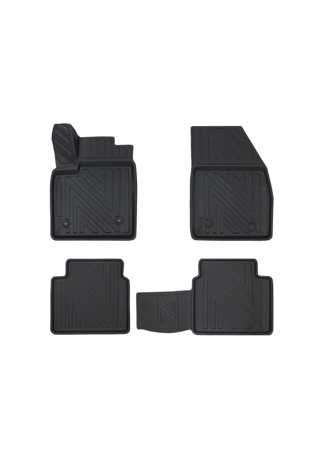 cararts Chevrolet Lacceti 2009 Ve Sonrası 4D Havuzlu Paspas Takımı