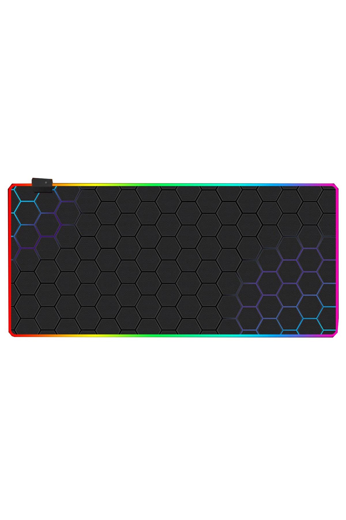 FlashHawk-RGB Gaming Mouse Pad 800*300mm Size,14 LED Modes Extended Large Table Desk Mat Mousepad 1
