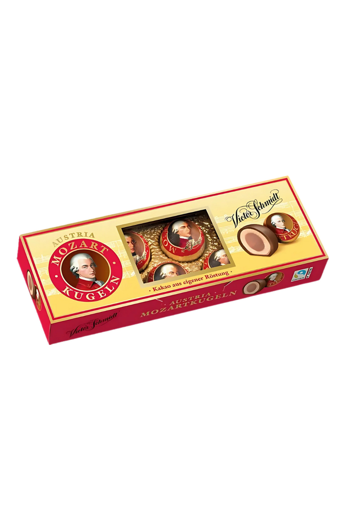 Mozart Kugeln Austria Victor Schmidt Marzipan Chocolates 132g