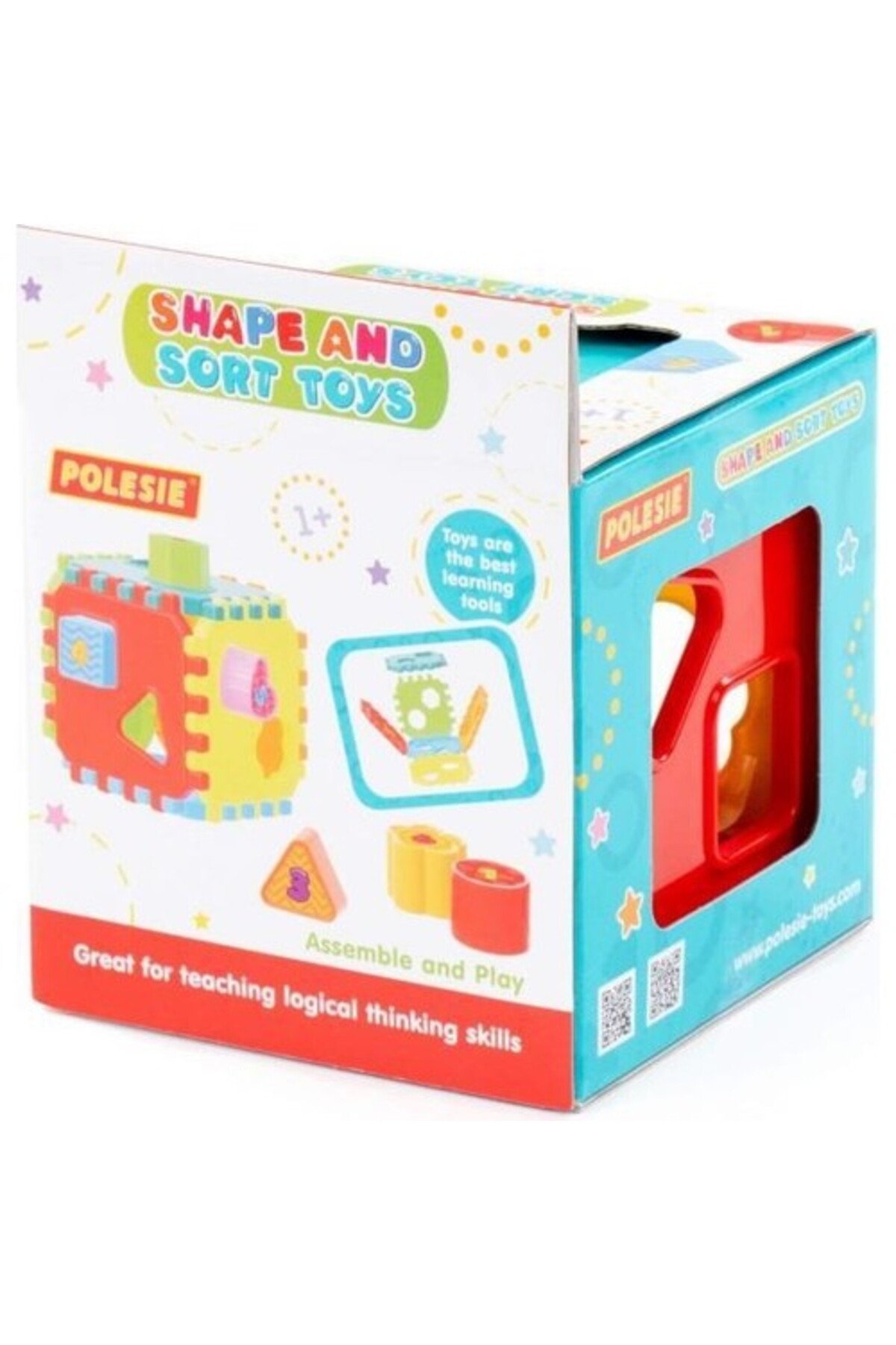 اسباب‌بازی آموزشی - در جعبه مکعبی