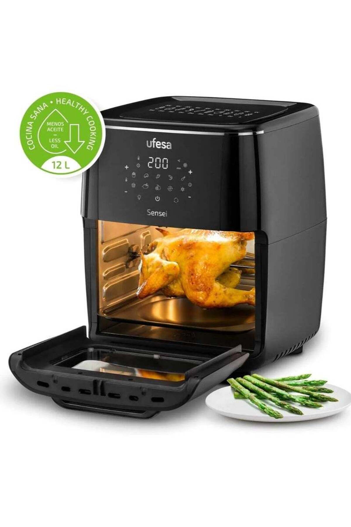 Ufesa-Sensei Airfryer Oil Free Air Fryer 12L, 10 Programs 2