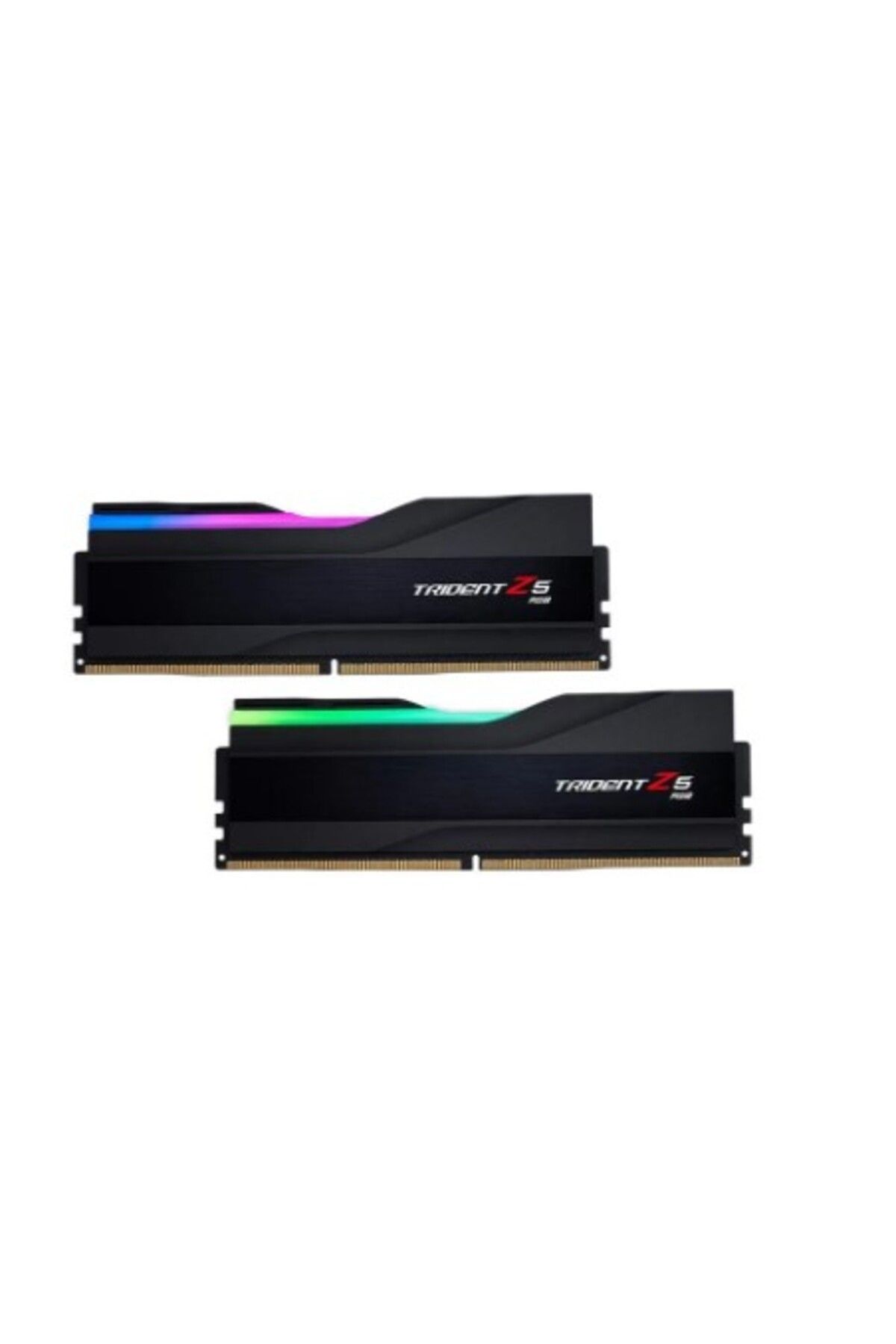 G Skill GSKILL Trident Z5 RGB Siyah DDR5-6000Mhz CL36 64GB (2X32GB) DUAL (36-36-36-96) 1.35V