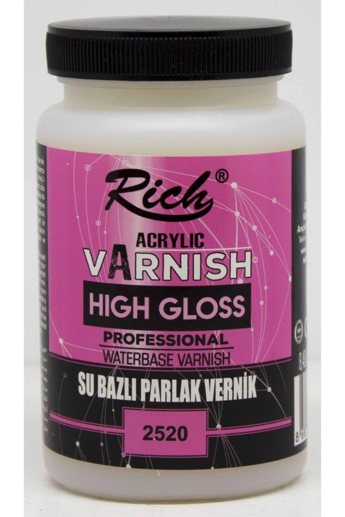 Hıgh Gloss Subazed Gloss Varnish 250 Cc