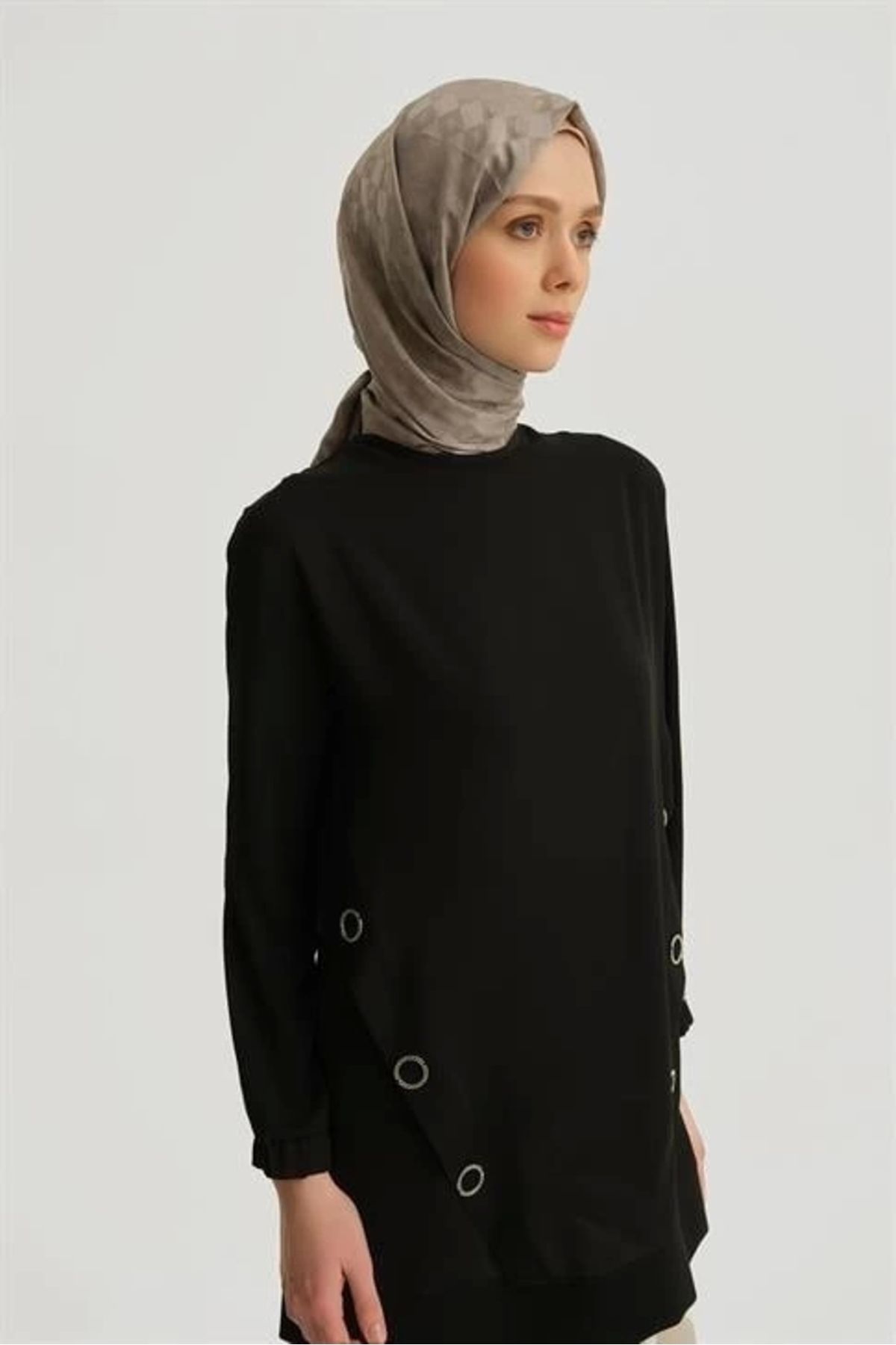 Armine-Accessory Detailed Tunic 25Yt415 Black 3