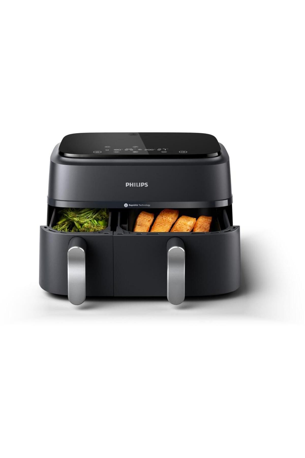 Philips-Philips Airfryer Series 3000 NA351/00 oil-free double fryer, 2750 W, Rapid Air technology 2