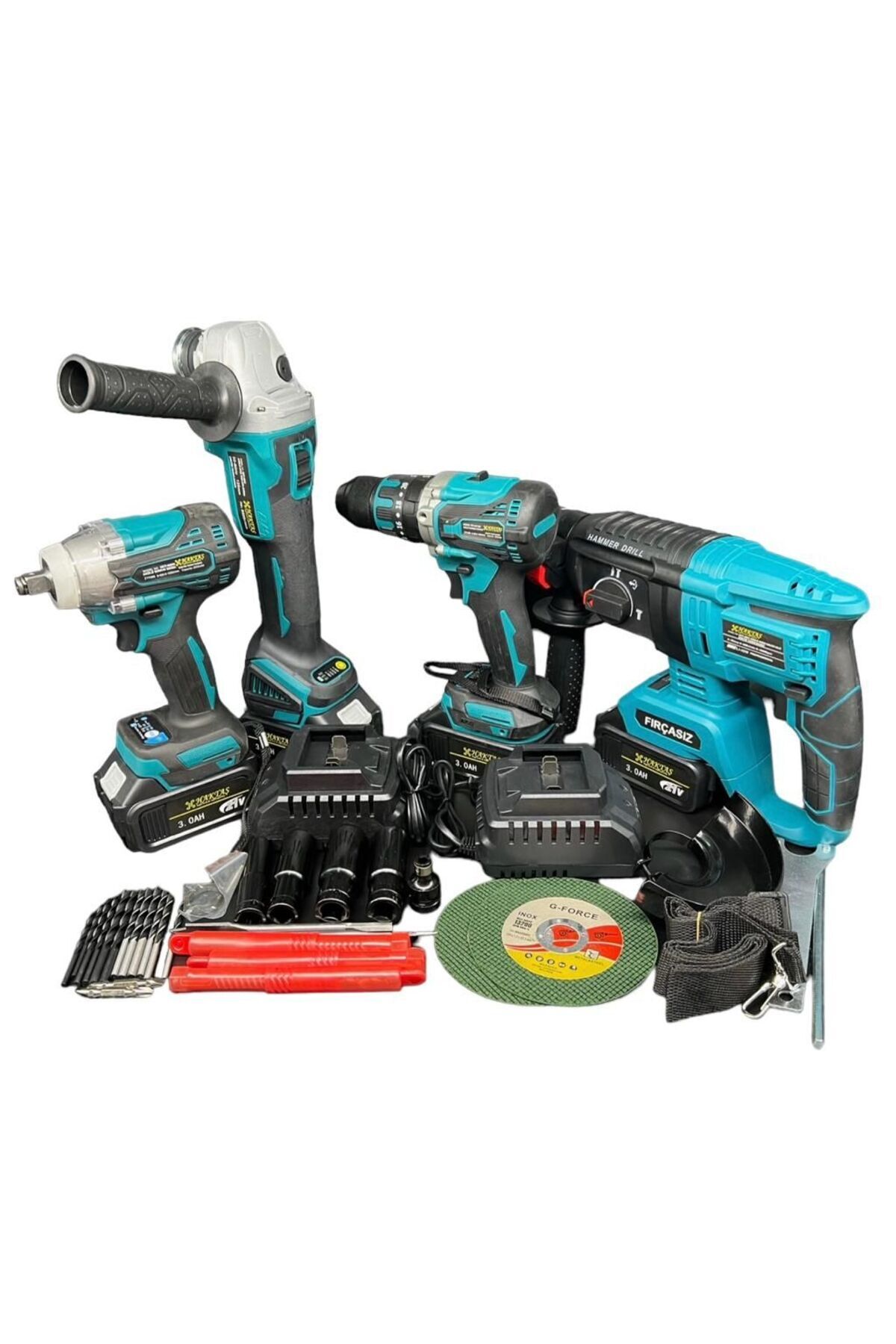 UNION 4冊セット haktaş HAKTAŞ 4 LÜ 21 V 3.0 AH AKÜLÜ SET FLEX MATKAP SOMUN SIKMA