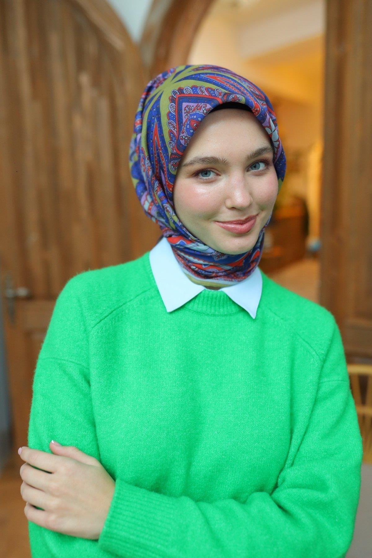 Silk Home-Soft Scarf 73069-08 4