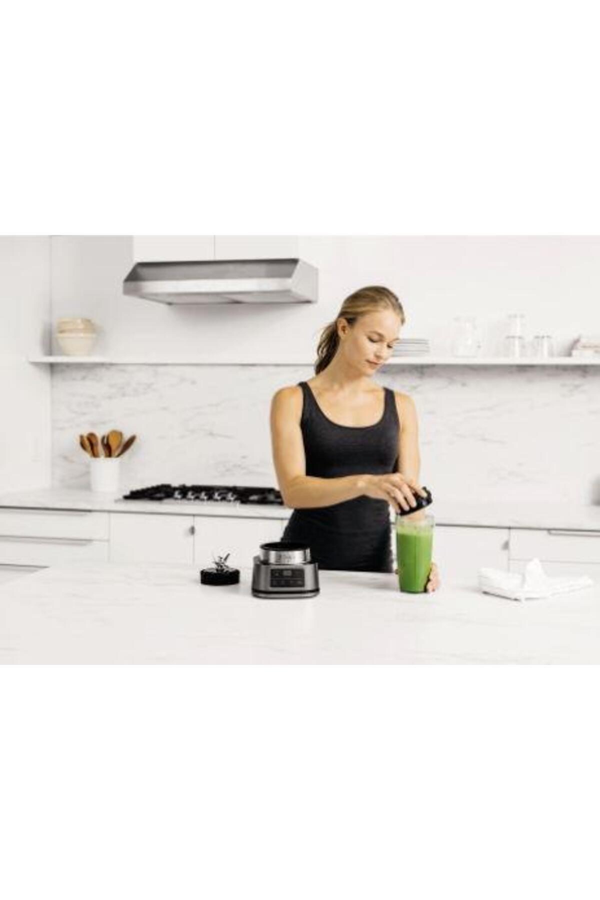 NINJA-Blender 2 în 1 Ninja CB100EU, 1100 W, 400 ml, bol Power Nutri și Cupă Power Nutri 700 ml 5
