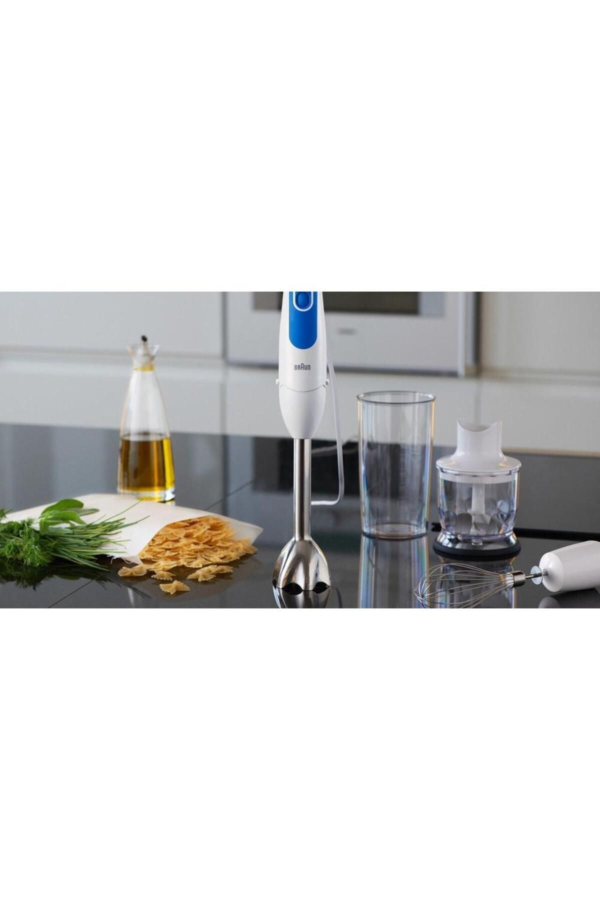 Braun-Blender vertical Braun MultiQuick Spaghetti MQ3025, 700 W, 0,35 l si 0,6 l, tocator 7
