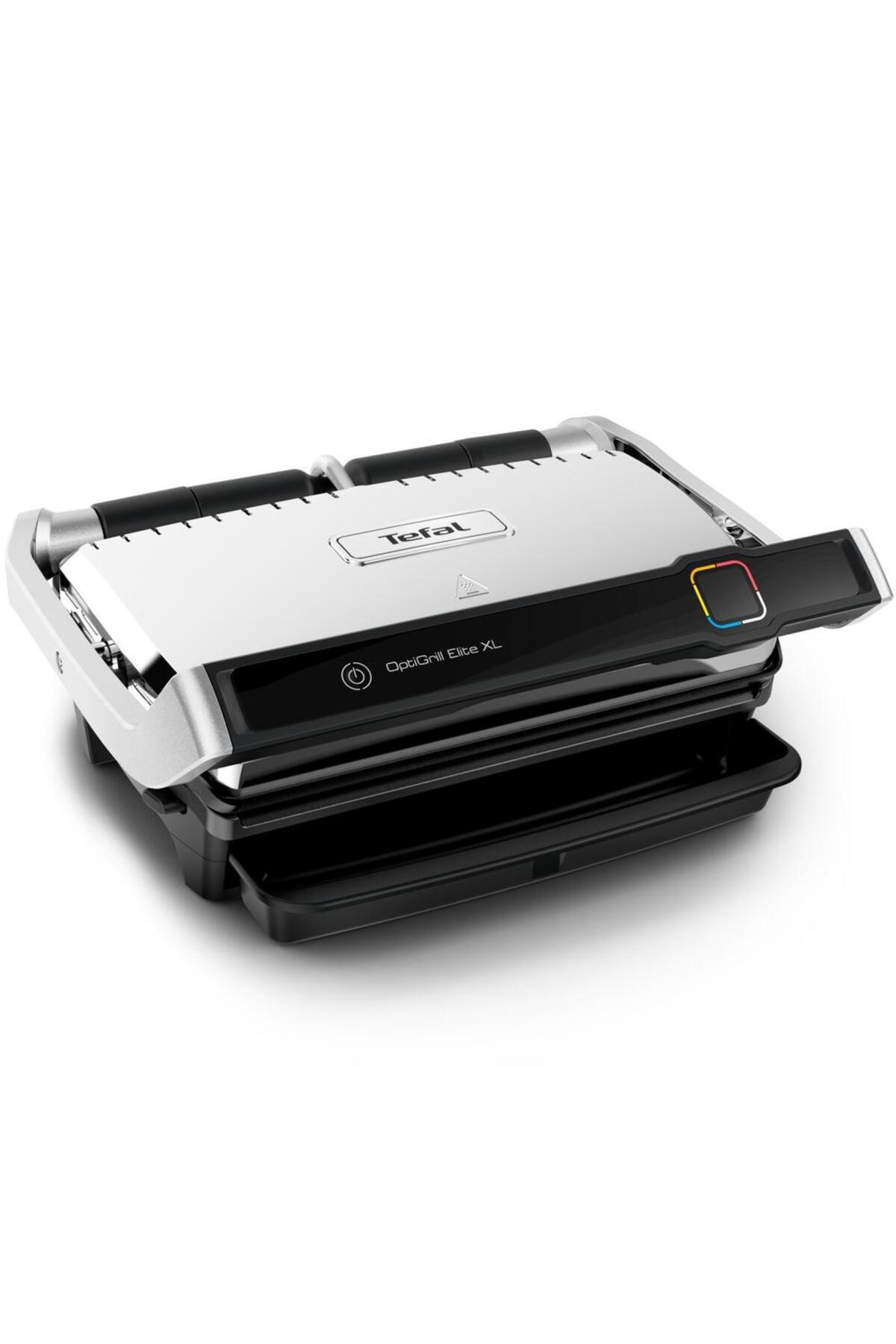 TEFAL-Gratar electric Tefal OptiGrill Elite XL GC760D30, 2200 W, 16 programe de gatit, senzor de gatire 1