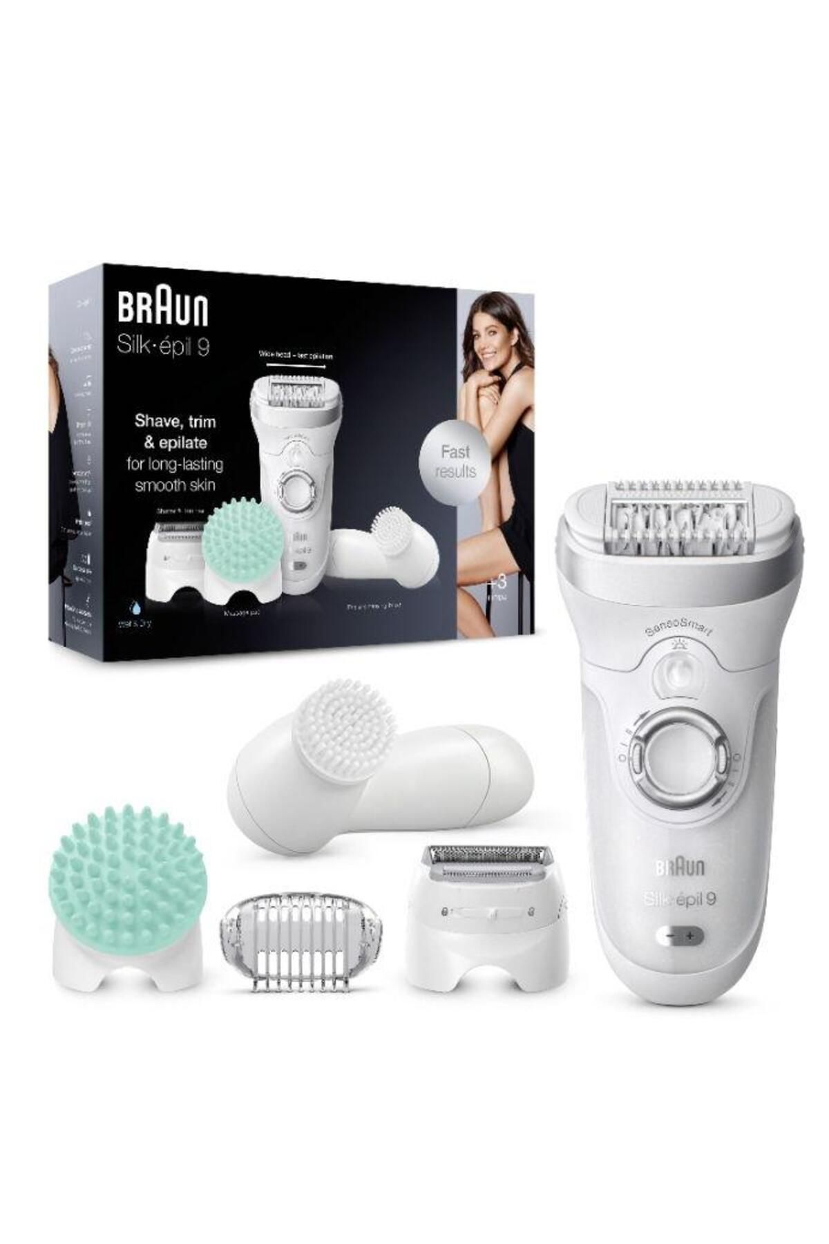 Braun Epilator Braun Silk-epil (alb/argintiu) - Mărime unică
