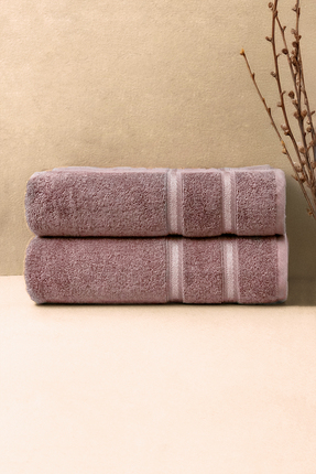 BOOVI Glow - 2 Adet 70x130 cm Banyo / El / Yüz Havlu Seti %100 Saf Pamuk