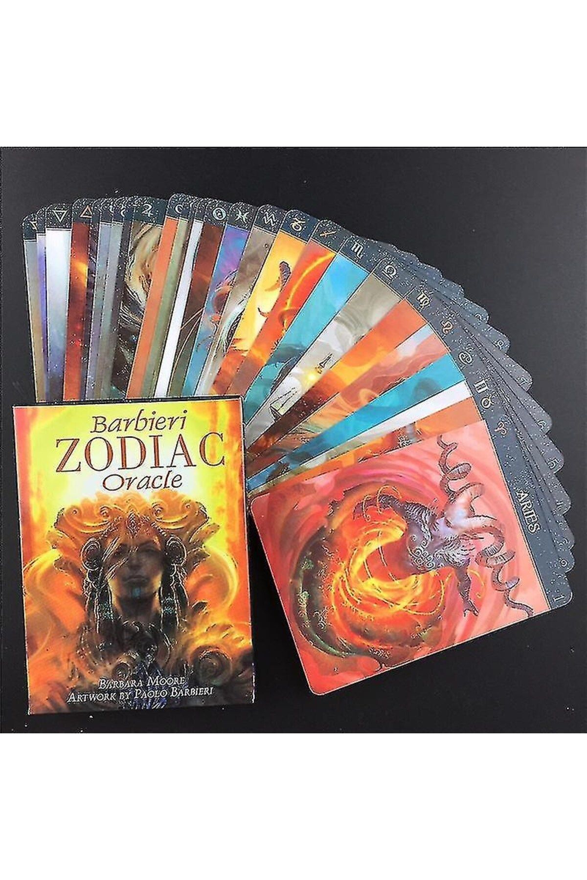 HEDİYE FİKRİ-The Barbieri Zodiac Oracle Tarot Cards 4