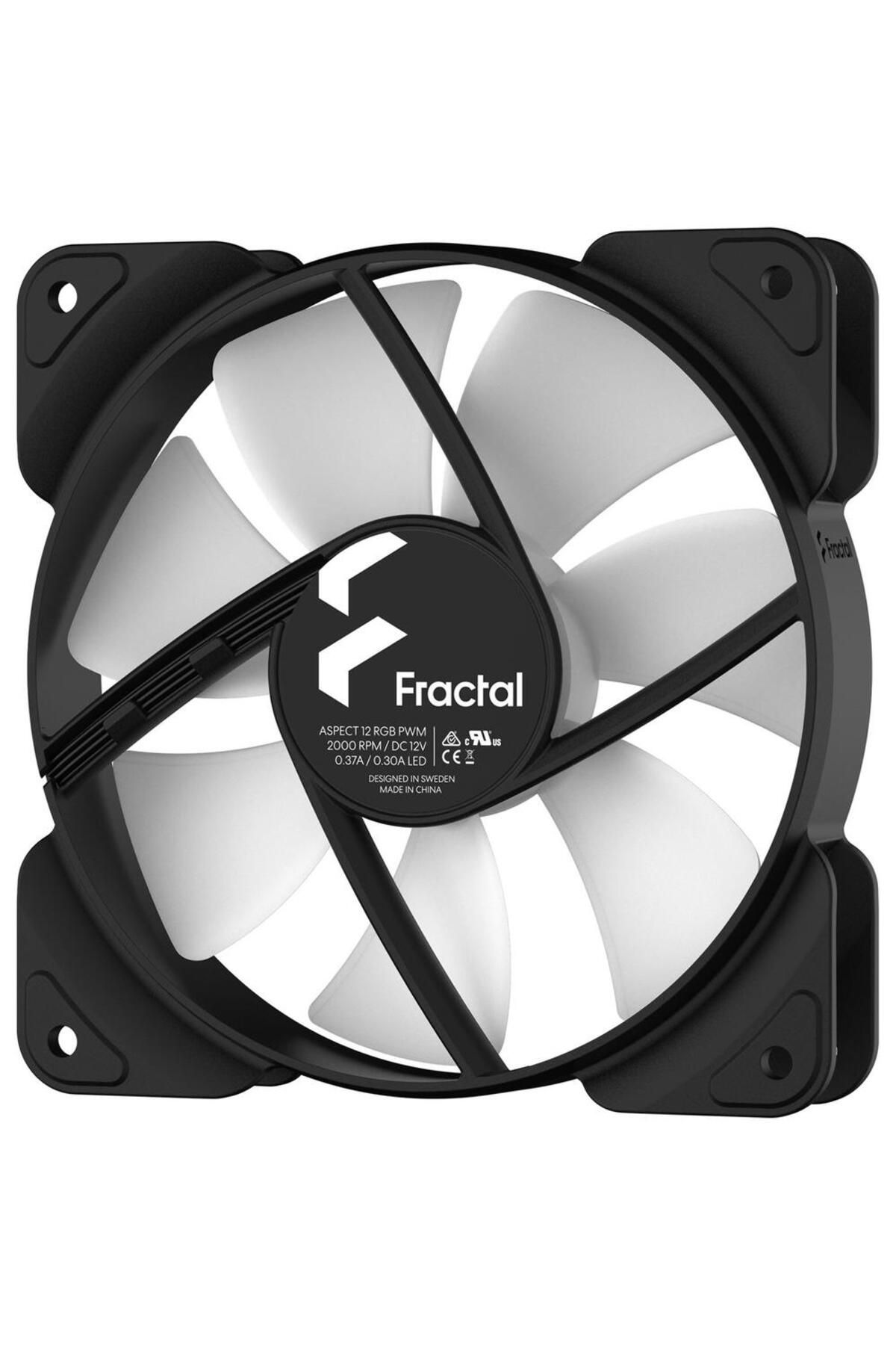 Fractal Design-Ventilator Fractal Design Aspect 12 RGB PWM Black Frame, 120mm 4
