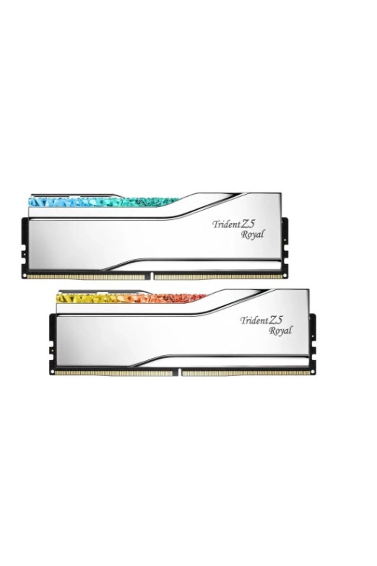 G Skill GSKILL TZ5 Royal Silver RGB DDR5-6000Mhz CL28 64GB (2X32GB) DUAL (28-36-36-96) 1.40V