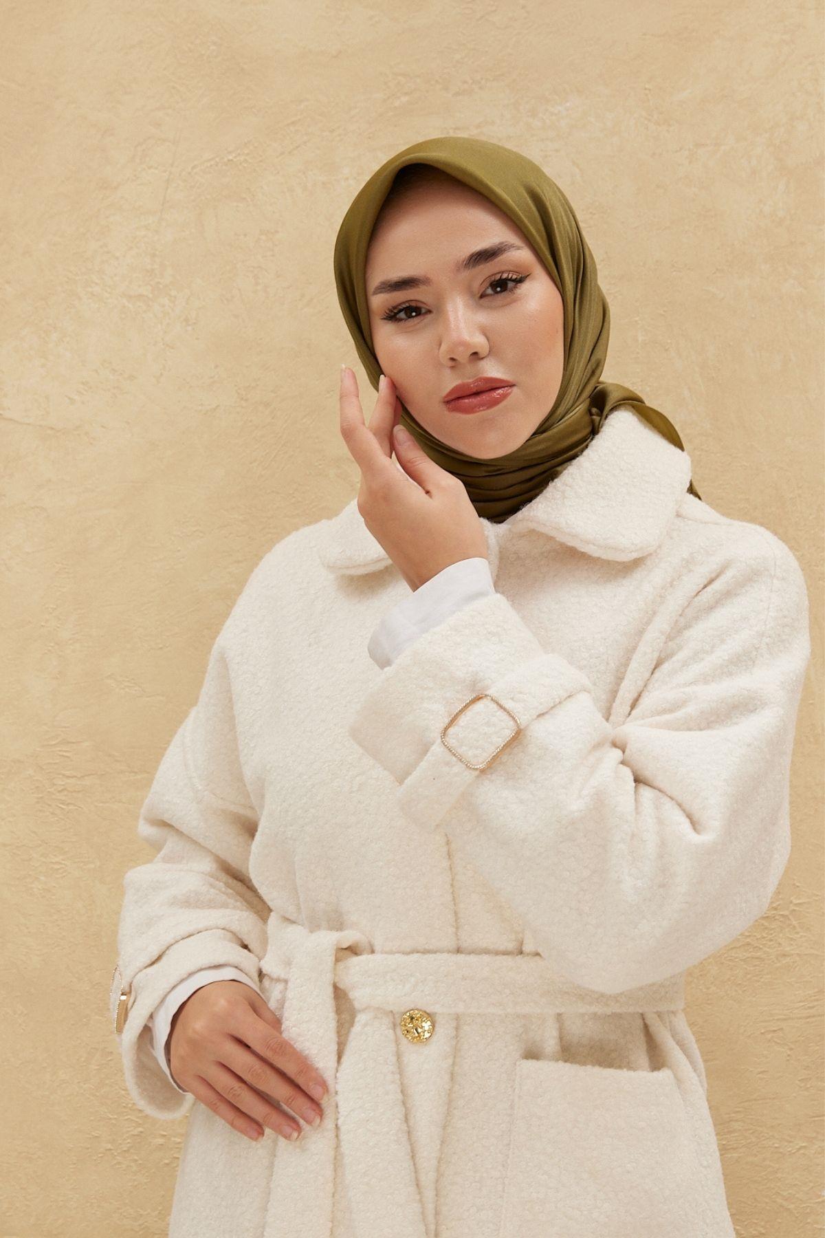 Plain SHiny Scarf75006-28