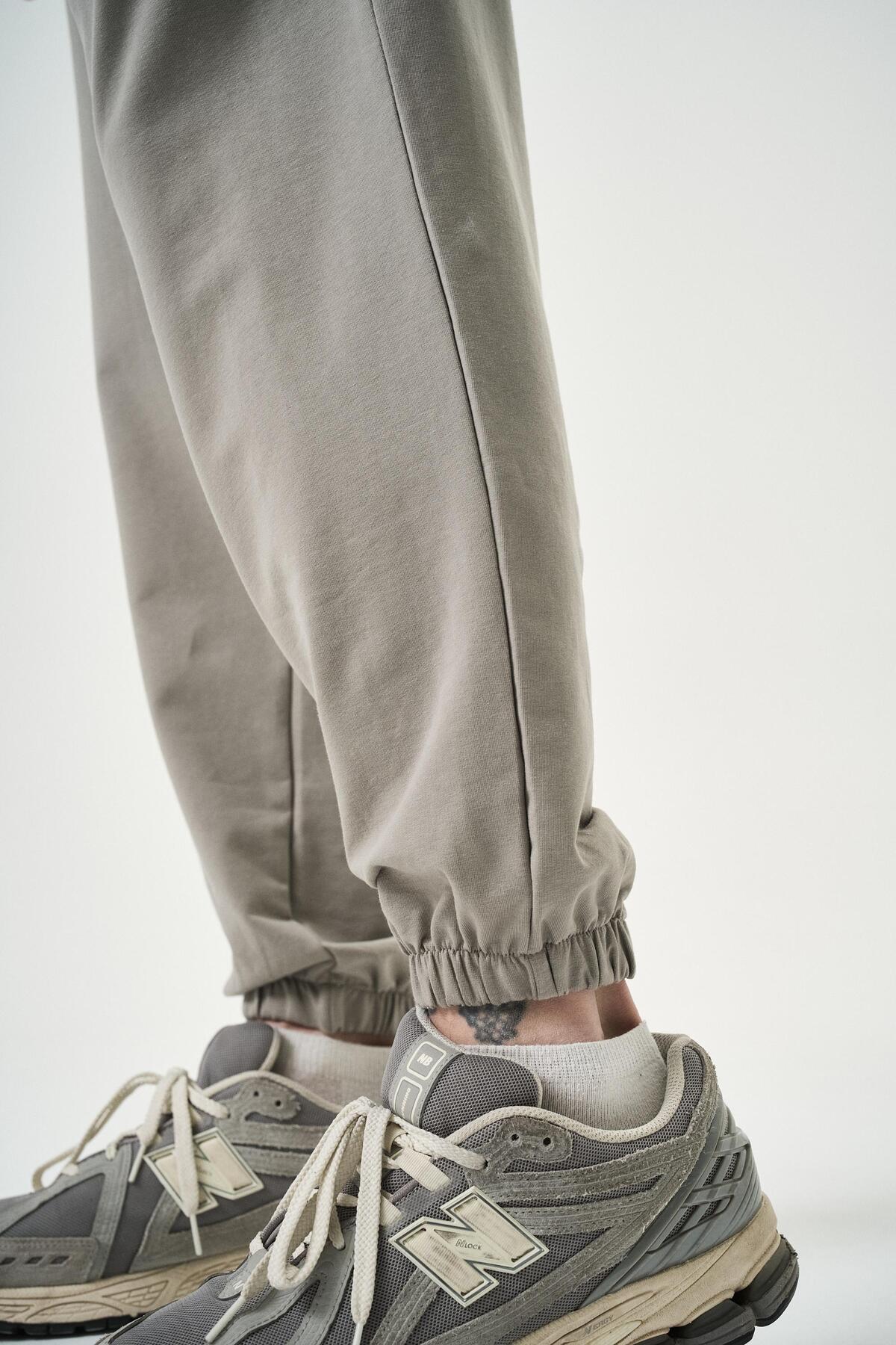 Respire-Men's Basic Jogger Gray Tracksuit 6