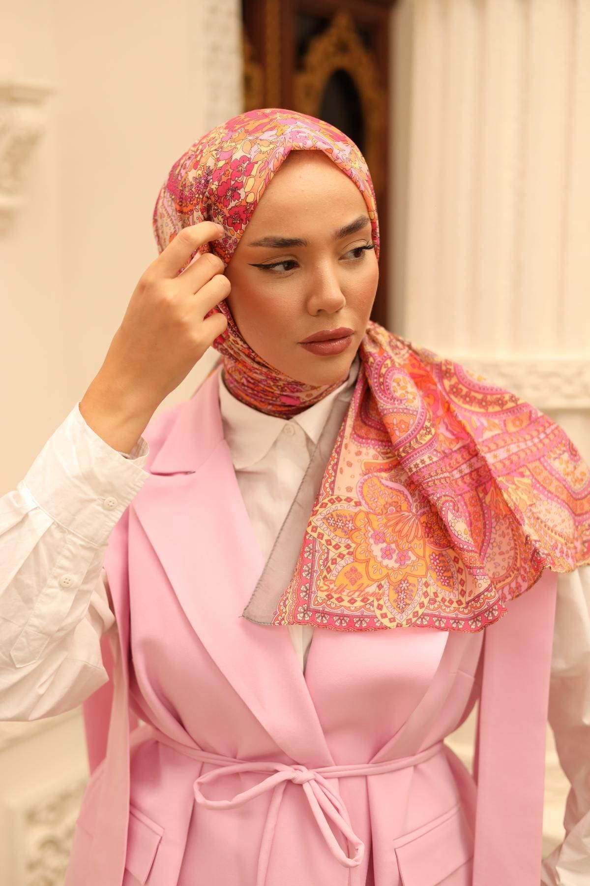 Silk Home-Nariya Shawl Model 90001-44 6
